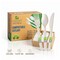 Compostable Disposable Plant Based Cutlery Set (100 Sets)